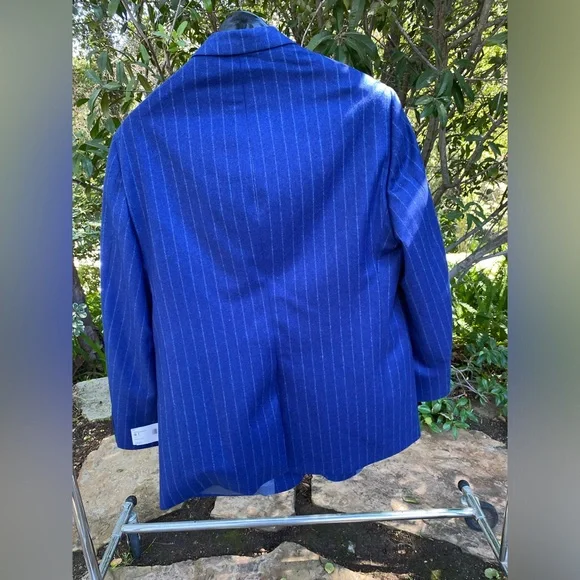 Maus & Hoffman Wool Blazer $895 NWT with small flaw shown circled - Picture 5 of 6
